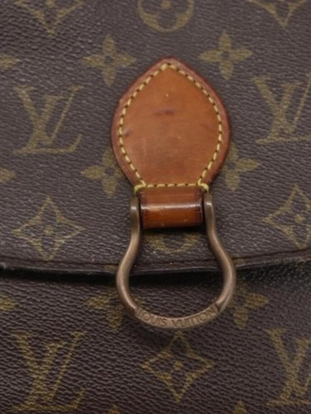 LOUIS VUITTON Monogram Saint Cloud MM Shoulder Bag M51243 LV Auth 169871 - Picture 12 of 16